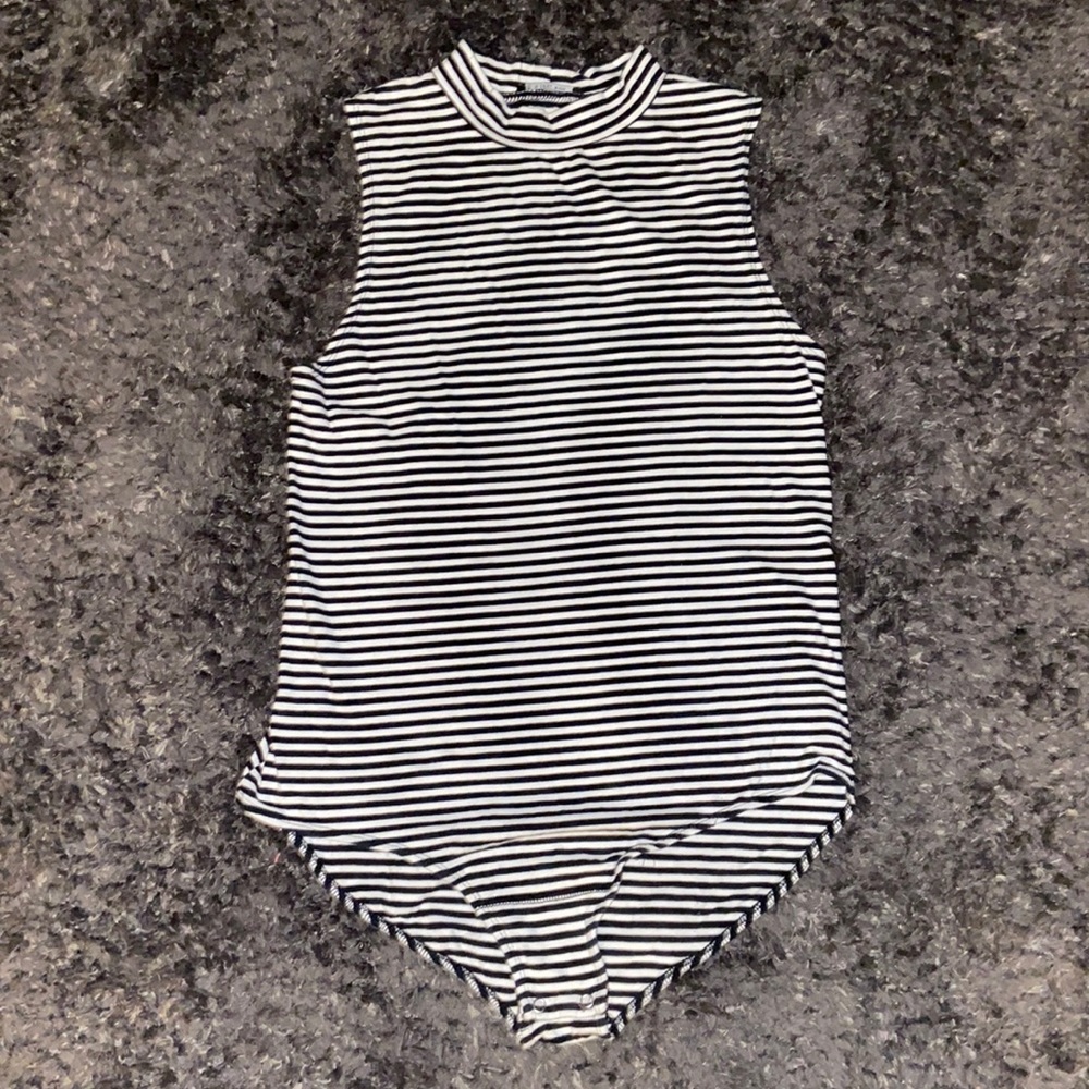 Striped Bodysuit